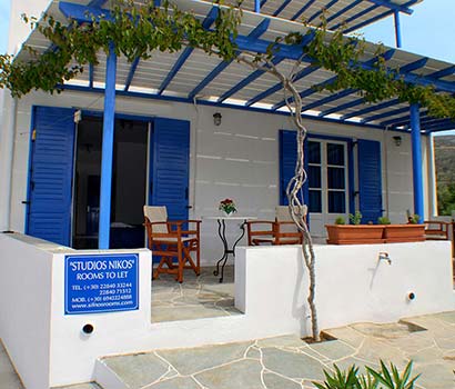 The balcony of studio 2