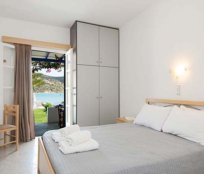 Double bed of studio 5