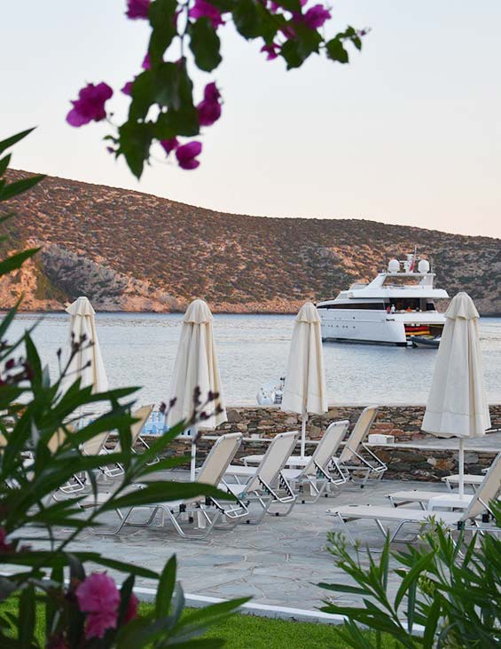 Sea view from Studios Nikos in Sifnos