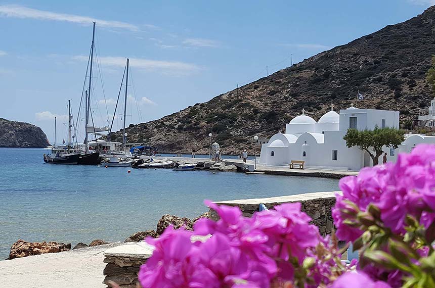 The small church of Taxiarchis at Sifnos
